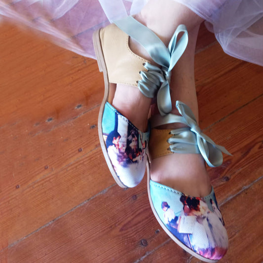 Ballet Ribbon Sandal