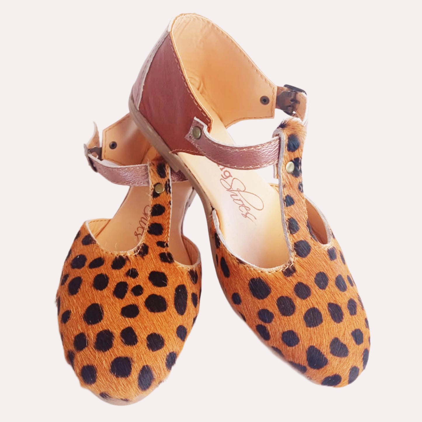 Cheetah TBar Sandal