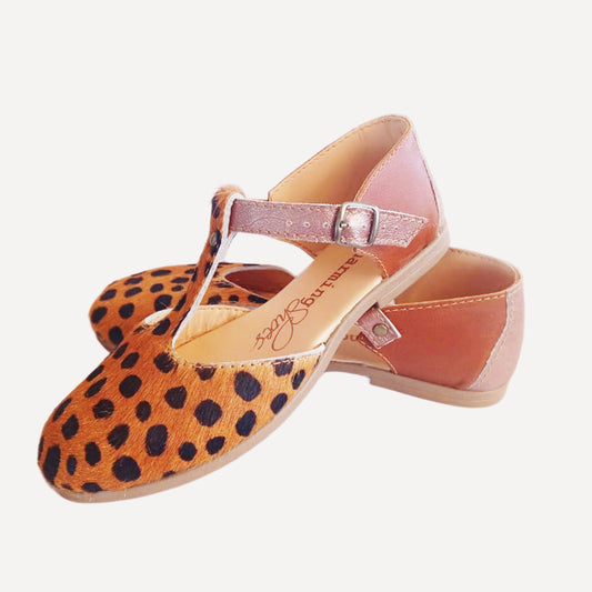 Cheetah TBar Sandal