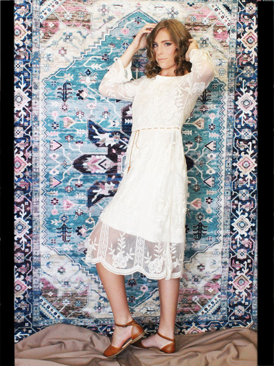 NONNA Tan Bridal Sandal