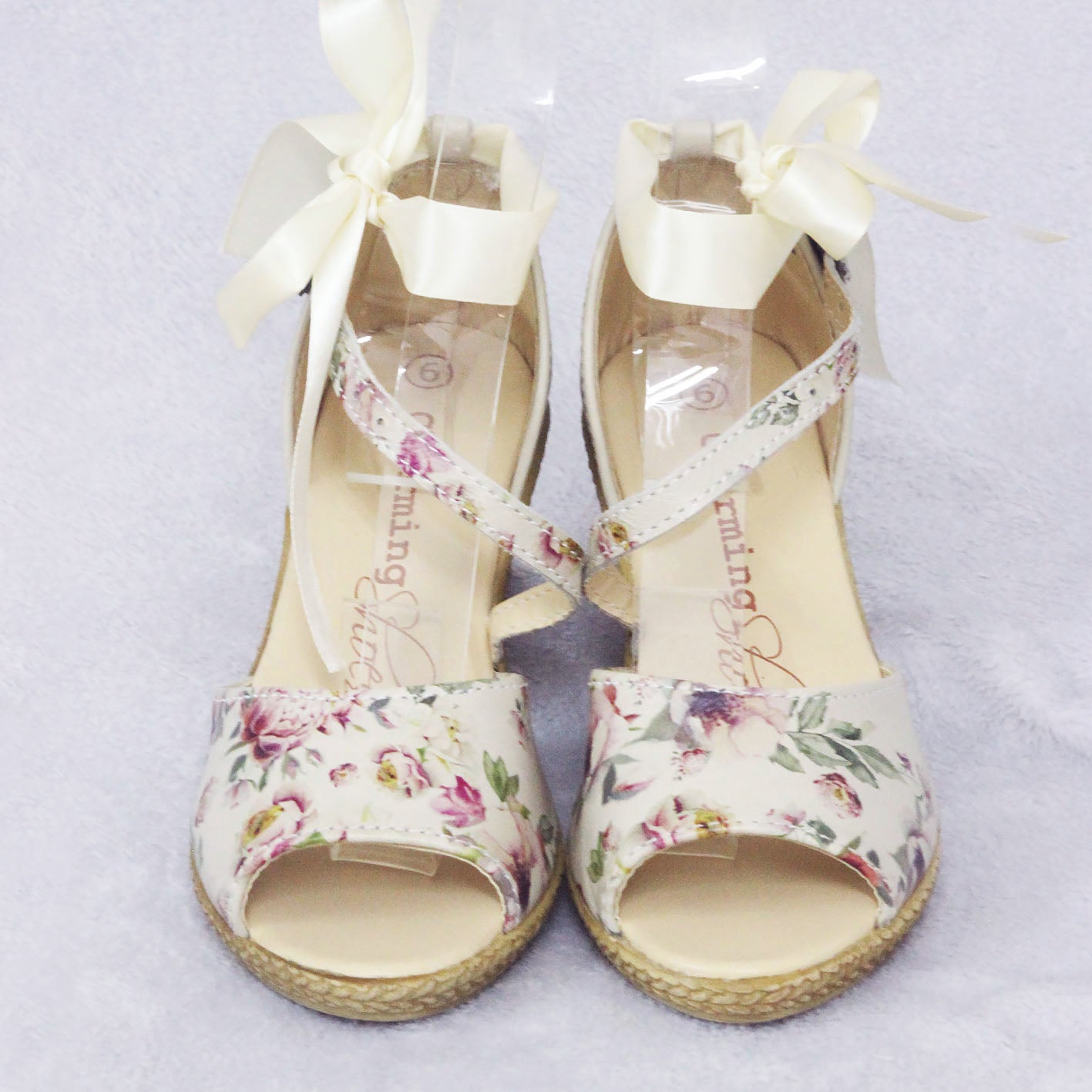 SALE Talitha Pink Peoni Wedge