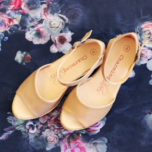Talitha Beige Wedge