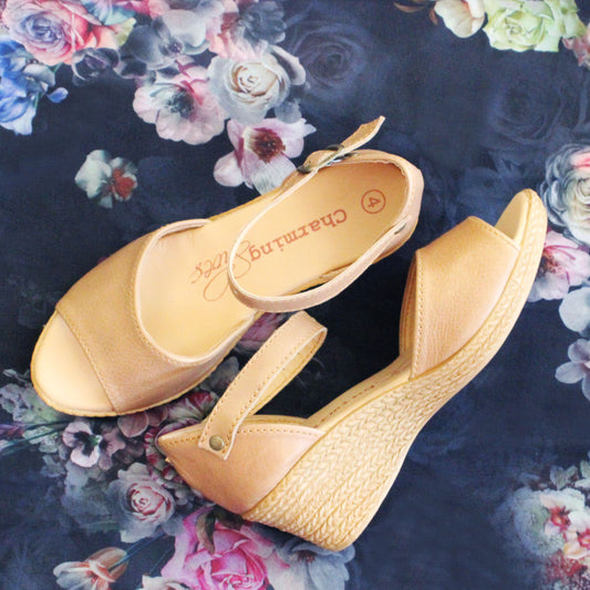 Talitha Beige Wedge