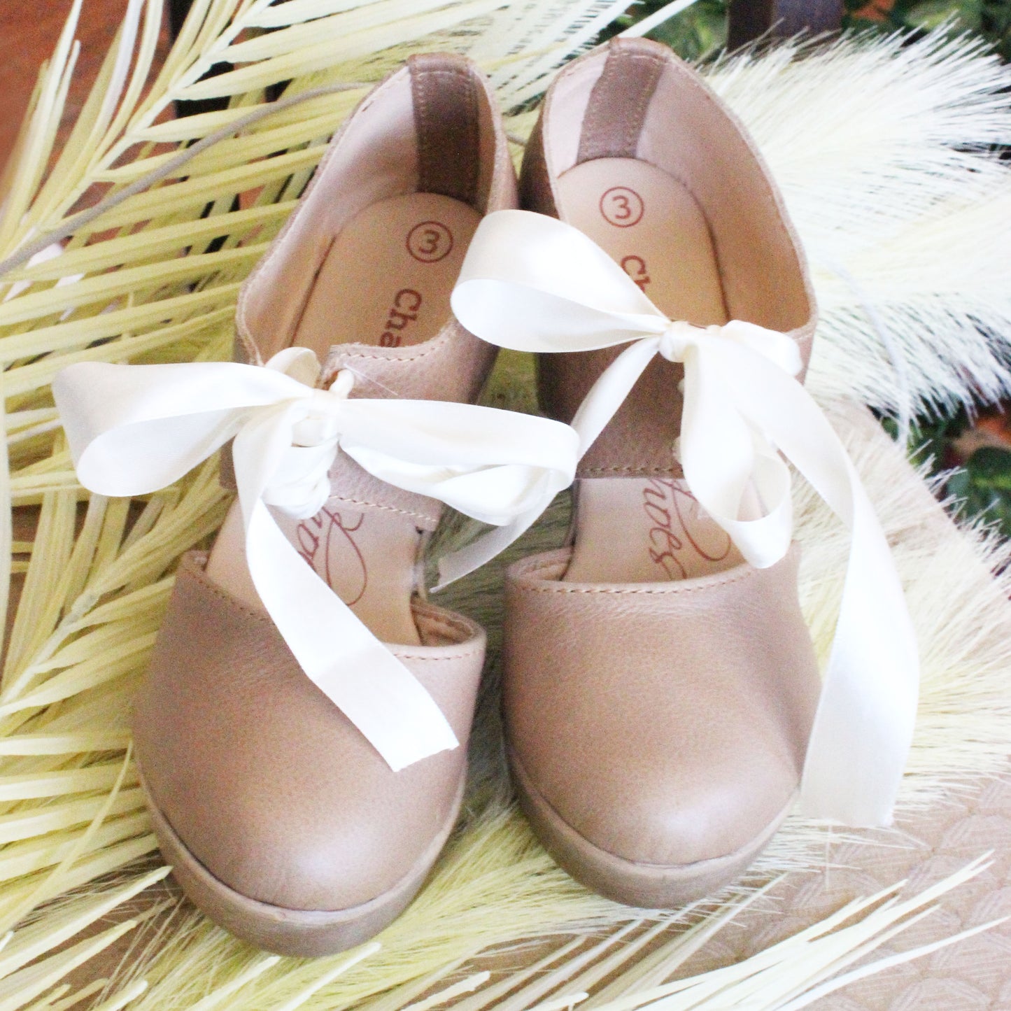Zoë Beige Shoelace