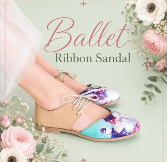 SALE Ballet Ribbon Sandal -40%