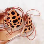 NONNA Cheetah Tan Sandal