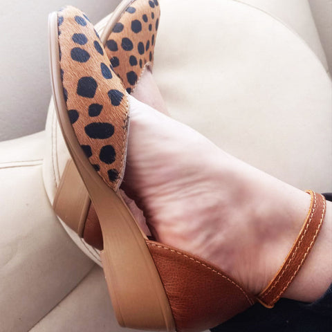 Demi  Cheetah Wedge