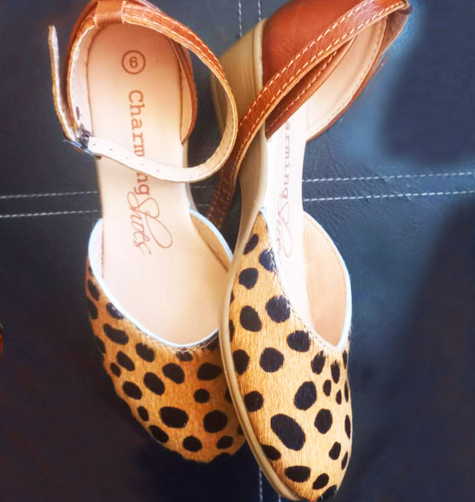Demi  Cheetah Wedge
