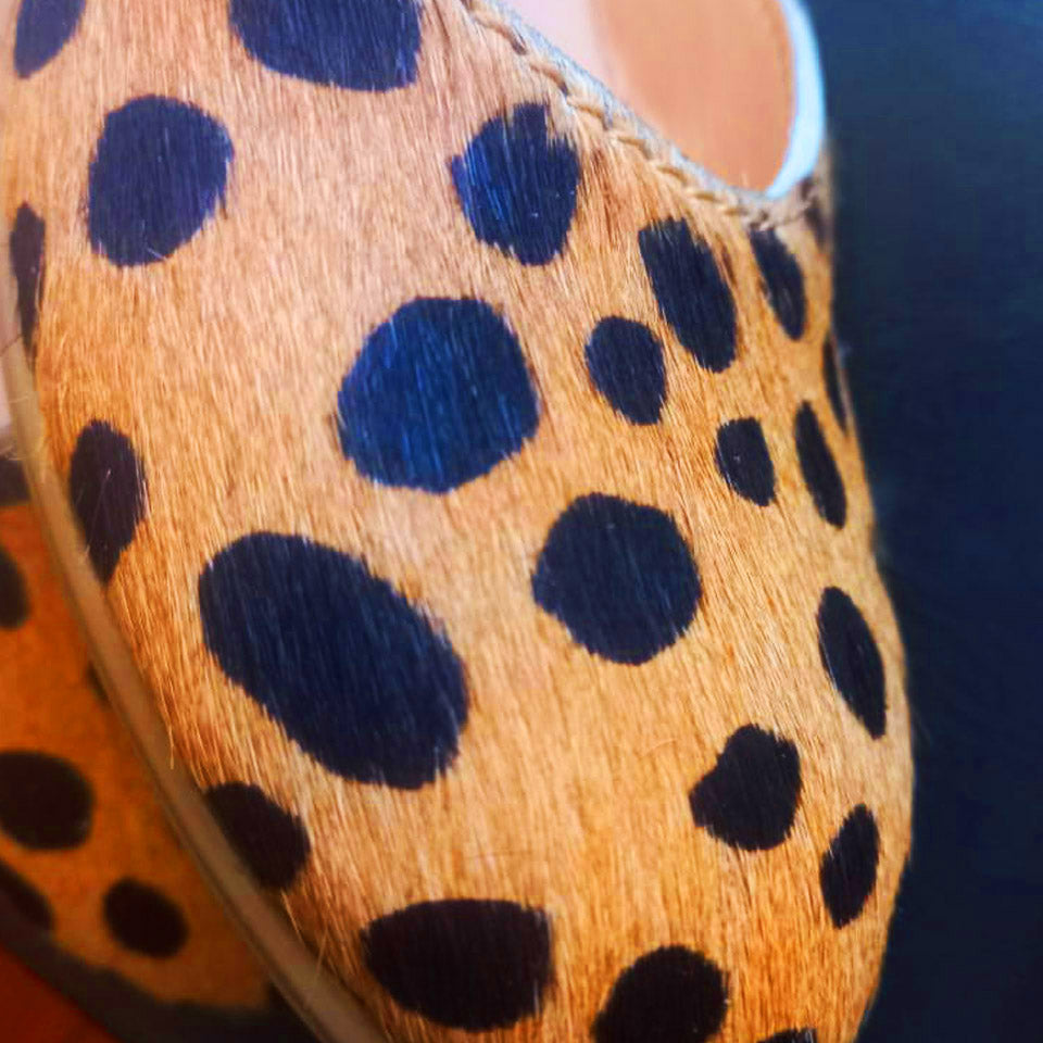 Demi  Cheetah Wedge