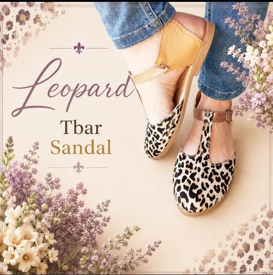 SALE Leopard TBar Sandal -13%