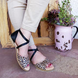 Bella Leopard Sandal