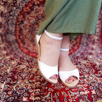 MIA White Sandal