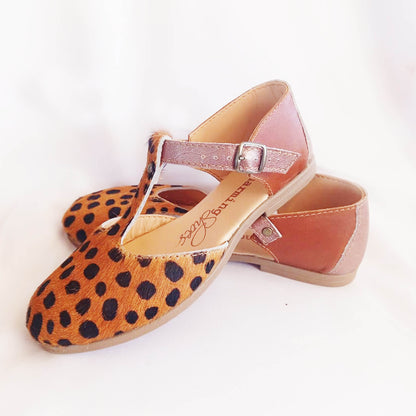 Cheetah TBar Sandal