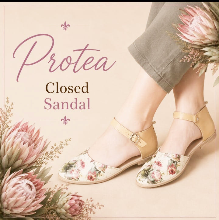 Protea closed Sandal
