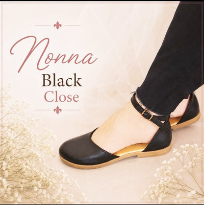 NONNA Black Sandal