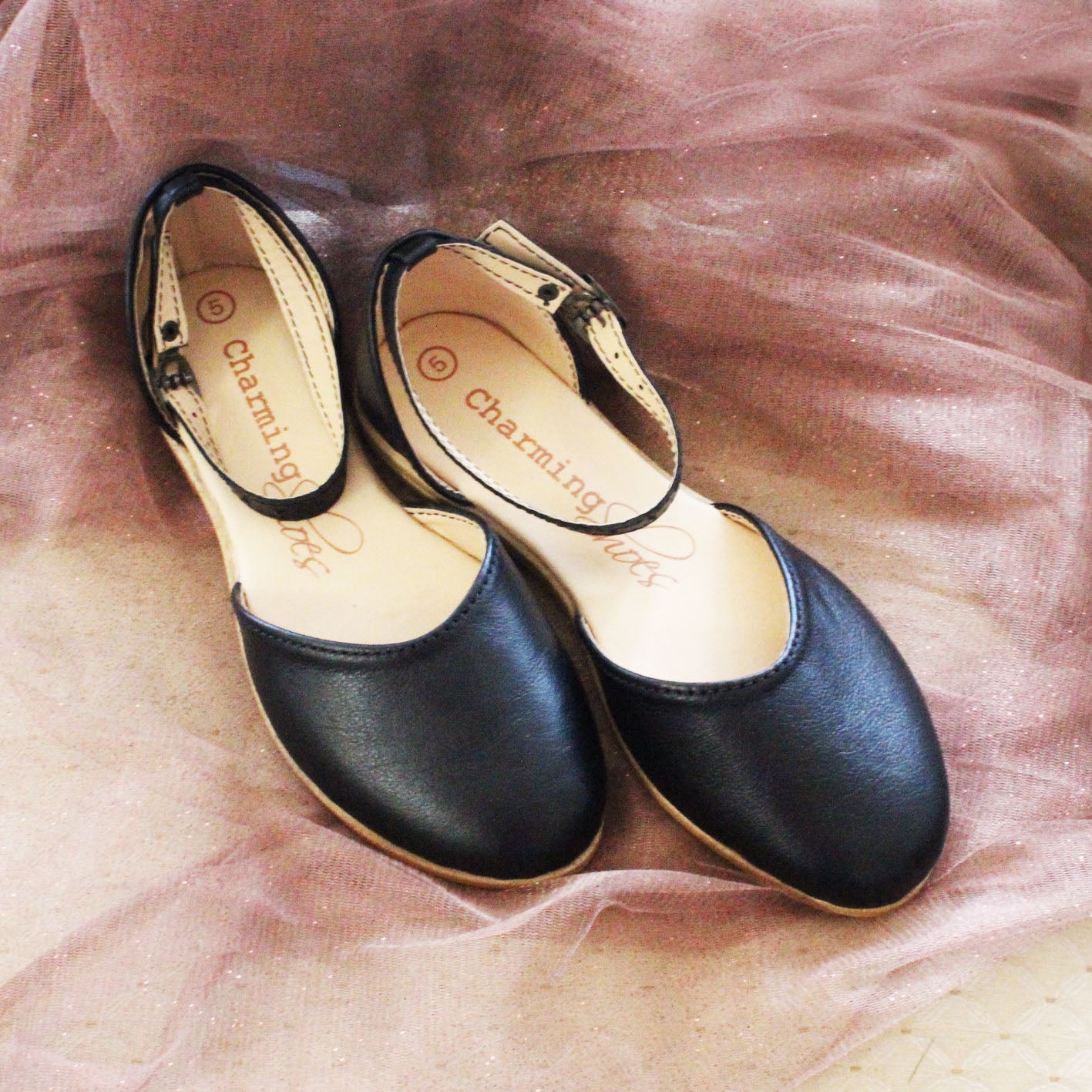 NONNA Black Sandal