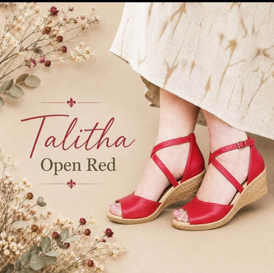 Talitha Red Wedge