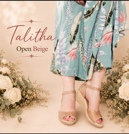 Talitha Beige Wedge