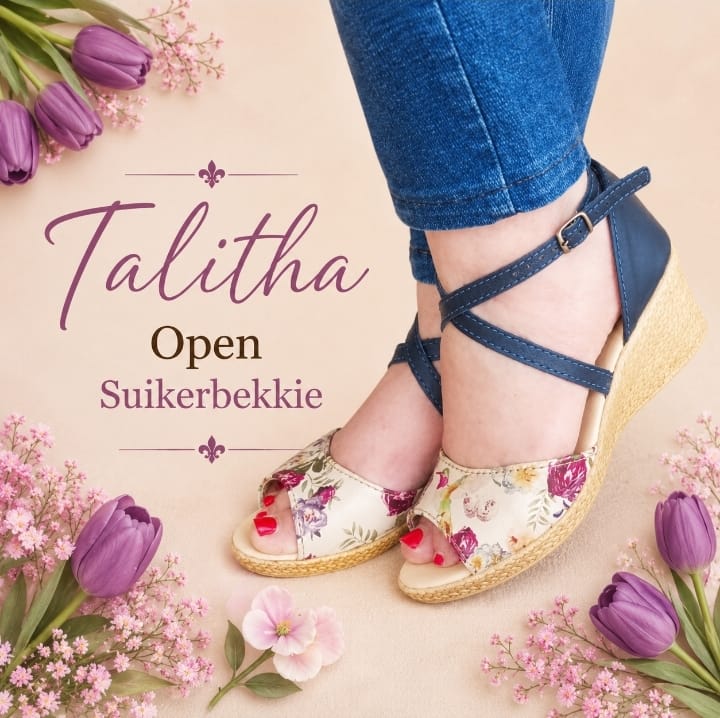 SALE Talitha open Suikerbekkie  Wedge -35%