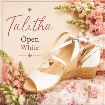 Talitha open Bridal White