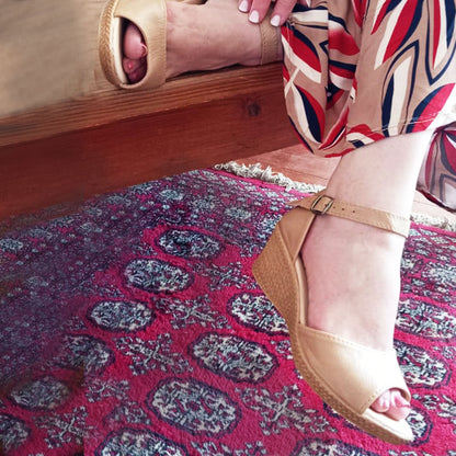Talitha Beige Wedge