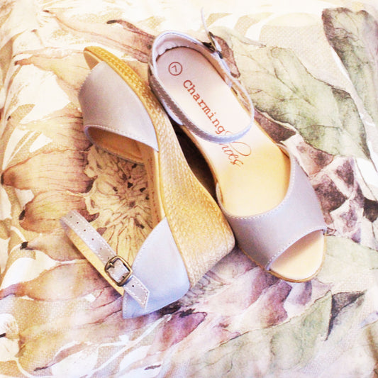 Talitha open Dove grey