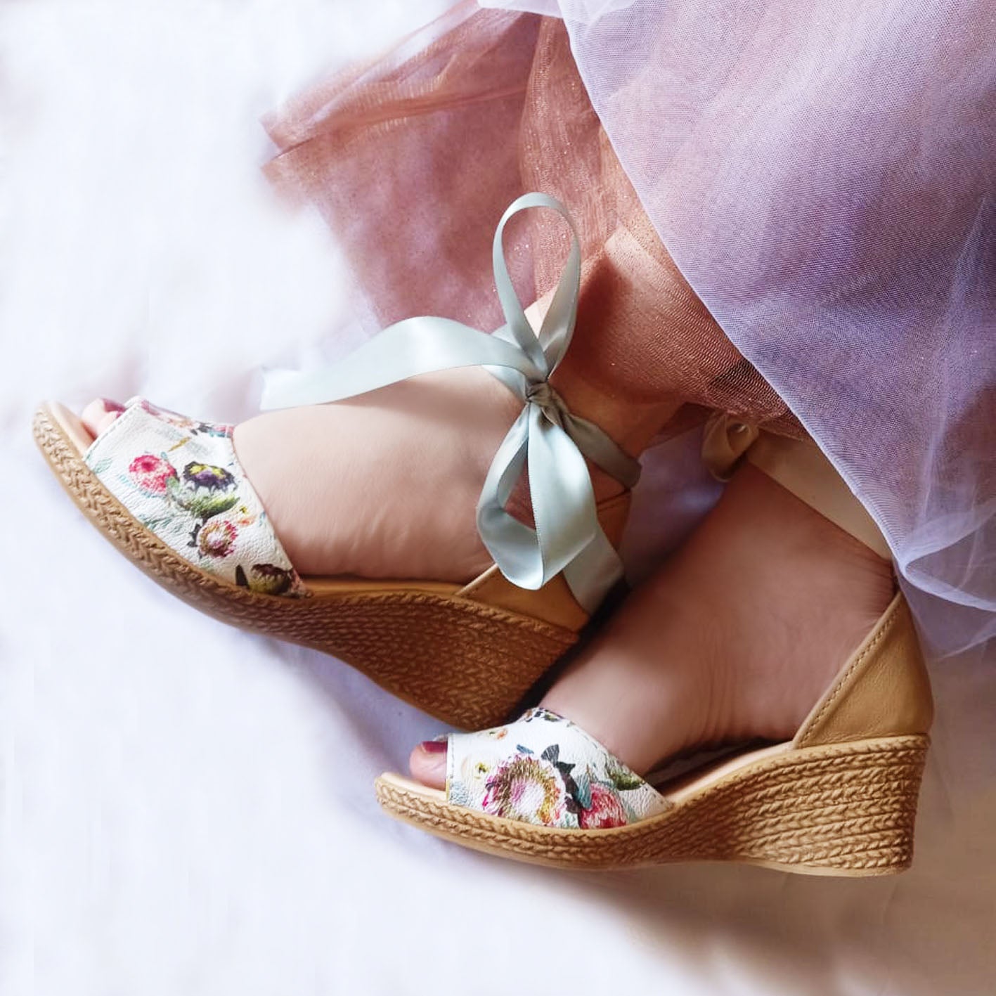 Talitha Bridal open Protea Wedge