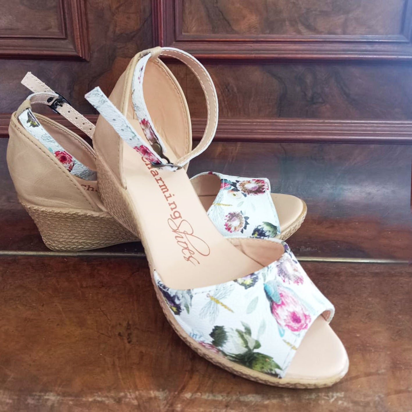 Talitha Bridal open Protea Wedge