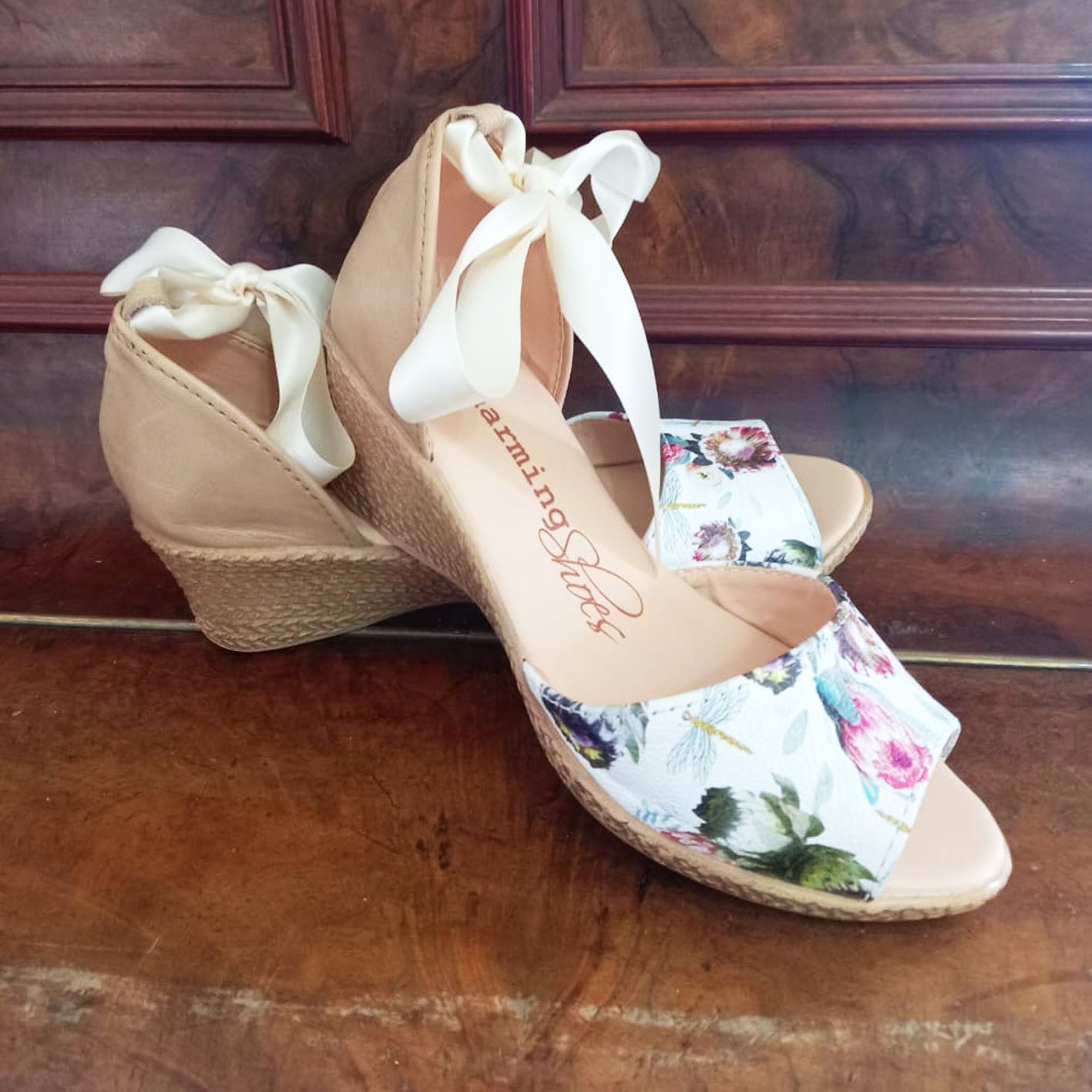 Talitha Bridal open Protea Wedge