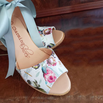 Talitha Bridal open Protea Wedge