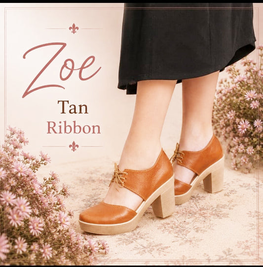Zoë Tan Ribbon HEELS