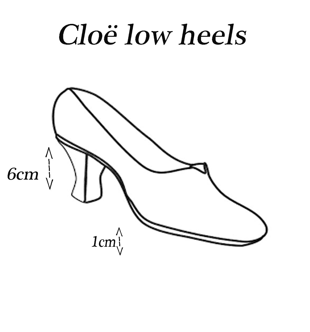 Cloë crossover Navy Heel