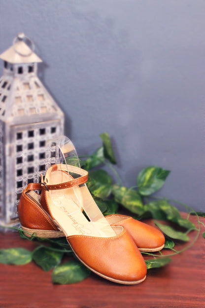 NONNA Tan Sandal